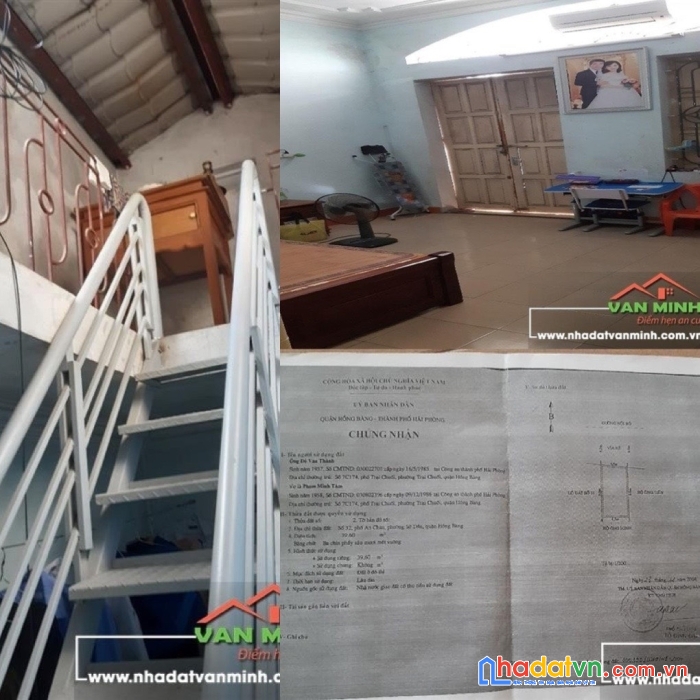 Bán nhà số 32 an chân, sở dầu, hồng bàng, hải phòng