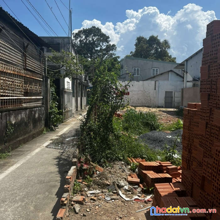 Bán lô đất thổ cư góc 2 mặt tiền hẻm tại phường hiệp hòa tp biên hòa giá rẻ