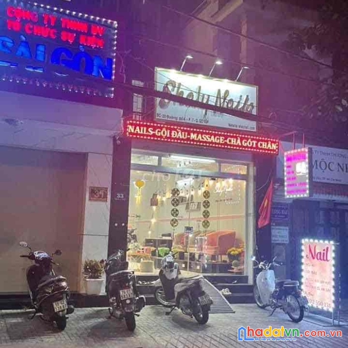 Sang nhượng tiệm nail- spa mt số 33 đường số 4, p.7, quận gò vấp
