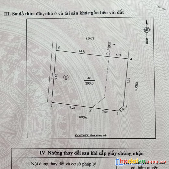 Bán lô góc 293m2 đẹp ngõ đường trường chinh - p. lê lợi, tp vinh