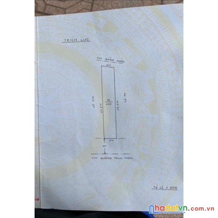 Chính chủ cần bán gấp lô đất tại tuyến 2 đường máng vĩnh khê an đồng.