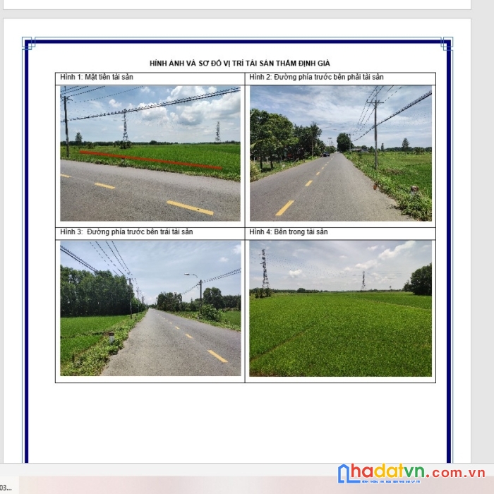Bán đất mặt tiền đường nhựa 12m đường cây trôm - mỹ khánh.