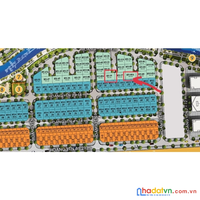 Cắt lỗ căn 240m2 biệt thự song lập - khu hoàng yến 04, dự án vinh heritage