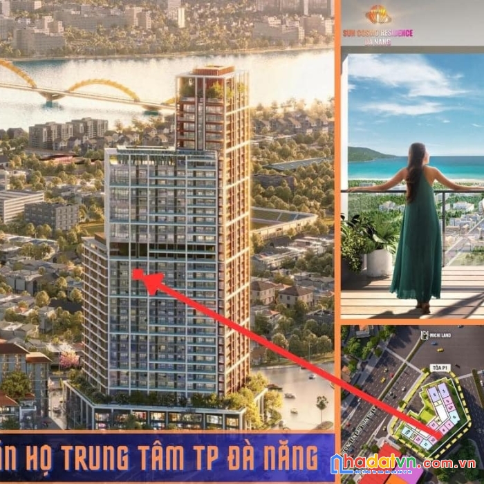 Căn hộ 1pn+ view 360ᴼ tổ hợp dự án 