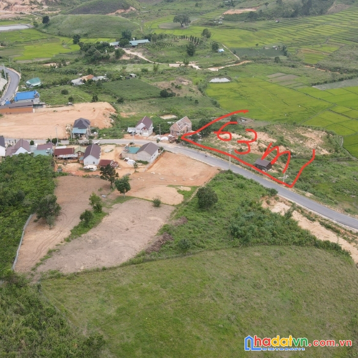 Chính chủ bán  ngộp lô đất mặt tiền xã lát păng tiêng đường 726