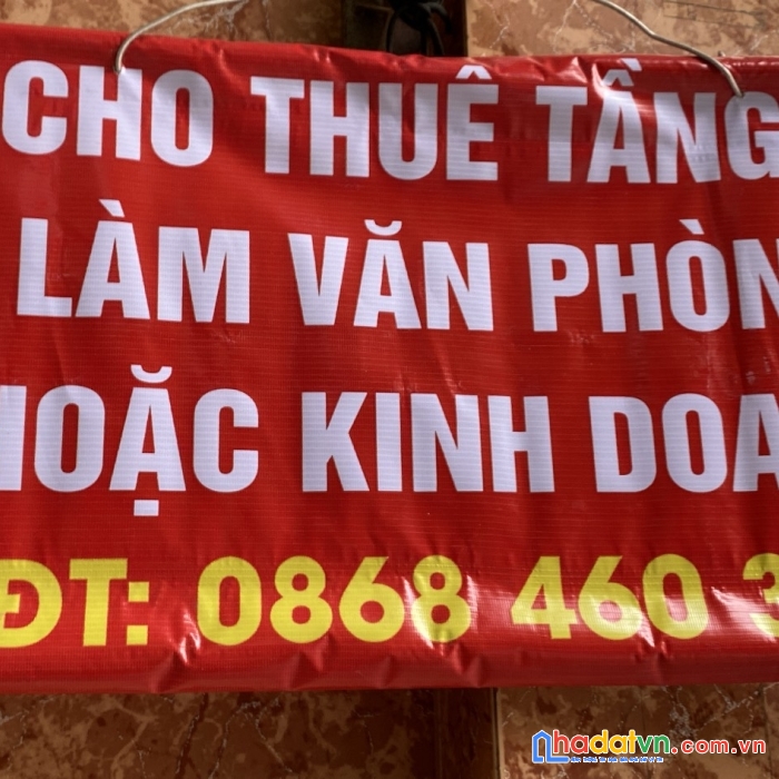 Chính chủ cho thuê mặt bằng tầng 1 căn nhà ở trục đường bệnh viện đa khoa phú thọ.