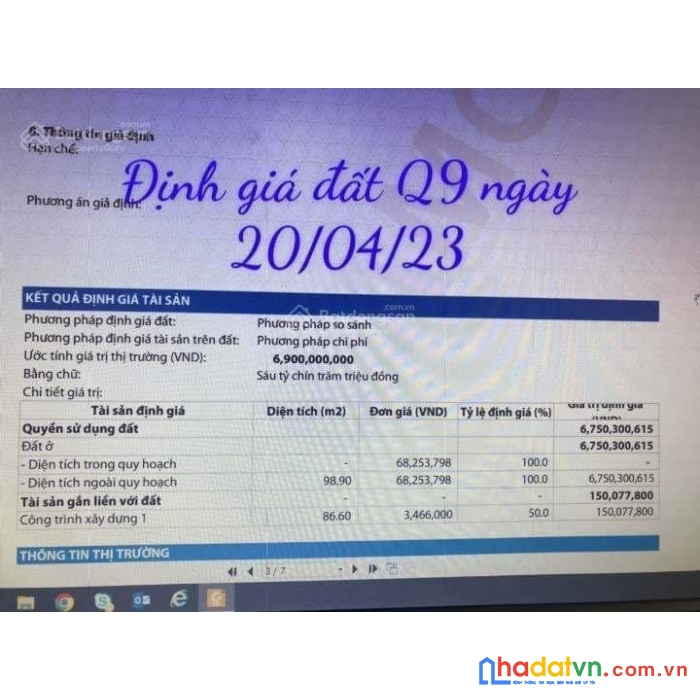 Nhà mặt tiền kinh doanh ngang 5.43m 106m2 nở hậu 5.74m trung tâm q9 ngộp bank 7tỷ8 bán 5tỷ9