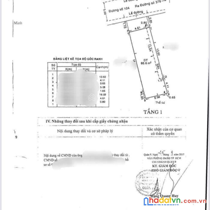 Nhà mặt tiền kinh doanh ngang 5.43m 106m2 nở hậu 5.74m trung tâm q9 ngộp bank 7tỷ8 bán 5tỷ9