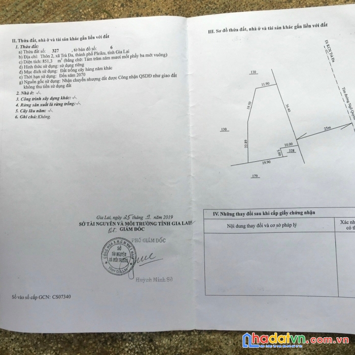 Chính chủ bán nhanh mảnh đất cực đẹp, siêu hiếm giá rẻ tại ngô quyền, xã trà đa, thành phố plei ku