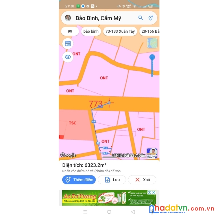 Bán vườn trái cây, vườn măng cụt, bơ, sầu riêng .