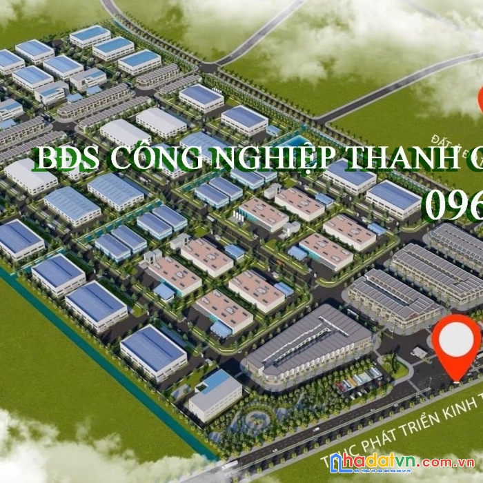Lô vip nhất đất công nghiệp kim bài thanh oai dự án telin park 6.xtr/m2