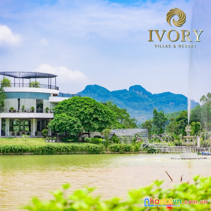 Sở hữu truyền đời dinh thự nghỉ dưỡng ven đô 20tr/m2 ivory resort lương sơn hoà bình
