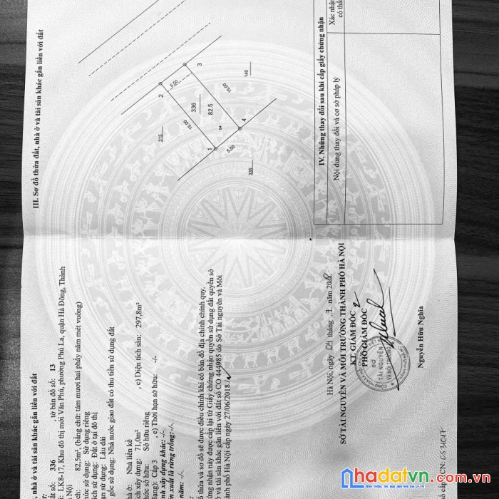 Bán nhà liền kề văn phú 82,5mx4,5tx5pn. giá 13,99 tỷ