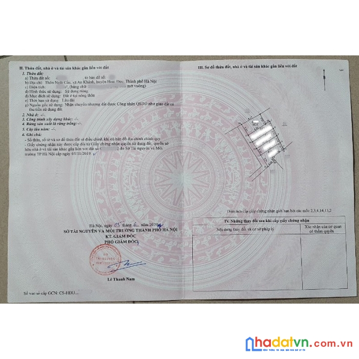 Bán đất ngãi cầu an khánh 46m2 ô góc 2 mặt thoáng sổ đỏ chính chủ gần đường oto đi