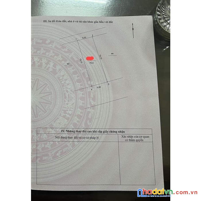 Bán đất nguyễn du - trung tâm tt thường tín giá cực tốt