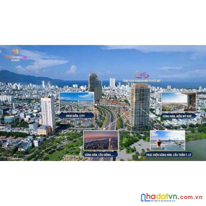 Chính thức trình làng căn hộ 3 ngủ ôm trọn sông hàn !!!!