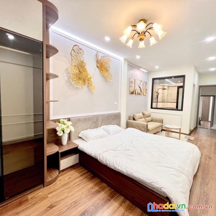 Bán nhà ngõ phố minh khai ô tô đỗ cửa, tặng nội thất, 2 thoáng, gần phố 72m x 4t 7.28 tỷ