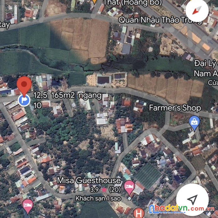 Bán 165m ngang 10m ngay đường võ nguyên gia giá đầu tư diên an diên khánh lh 0985451850