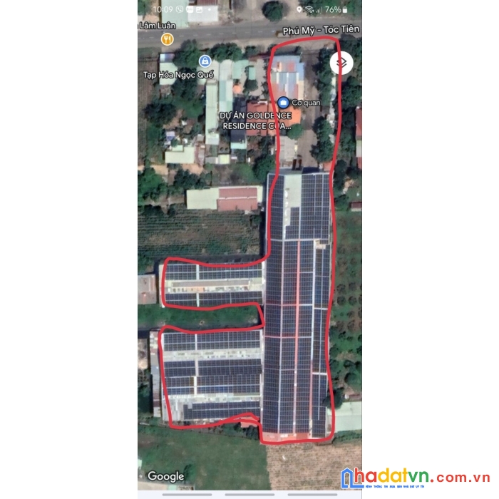 Bán nhà xưởng 7000m2 với 3 mặt tiền phú mỹ - tóc tiên, h.tân thành, bà rịa - vũng tàu