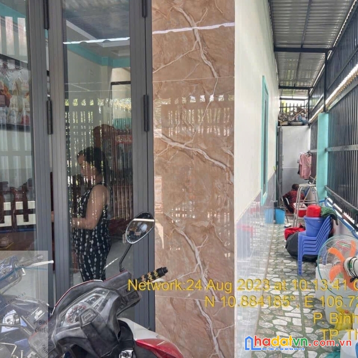 Bán đất tặng nhà, 60m2 đúc kiên cố 1t1l shr thổ cư 100% chỉ 4,1 tỷ