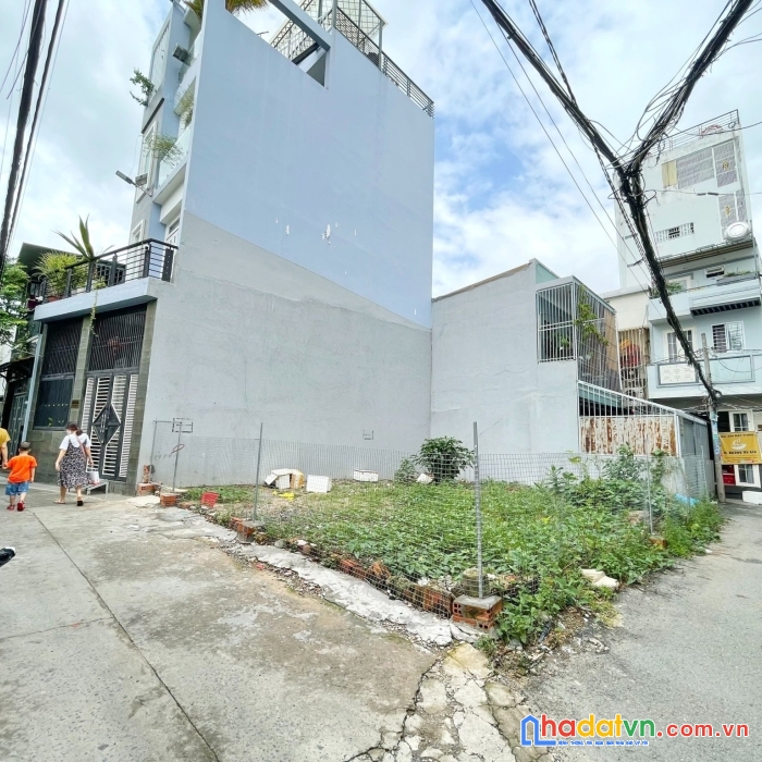 Bán lô đất góc 2 mặt tiền hẻm xe hơi 62 lâm văn bền, p. tân kiểng, q7.
