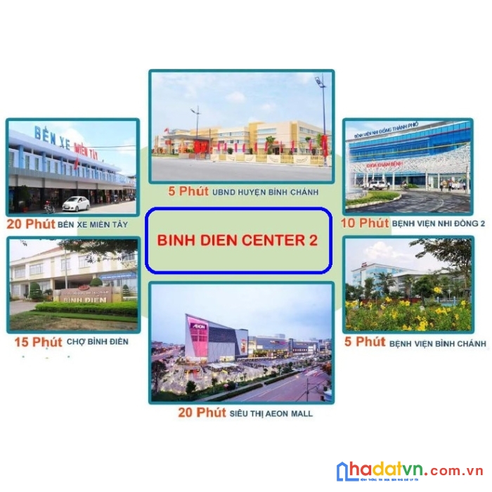 Bán đất dự án bình điền center 2 bình chánh