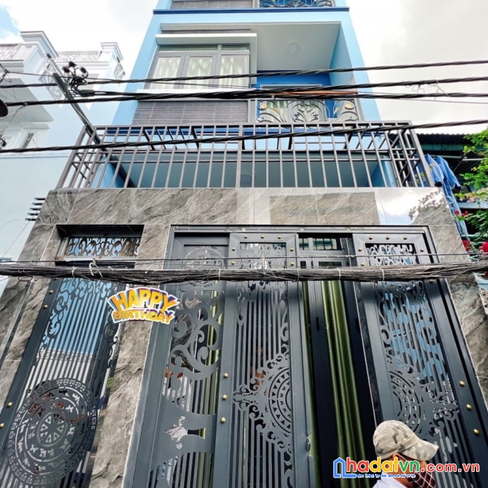 Bán nhà 1/ ba đình, 42m2, 4,2mx10m, 4 tầng, 4 pn, giá 5,2 tỷ tl