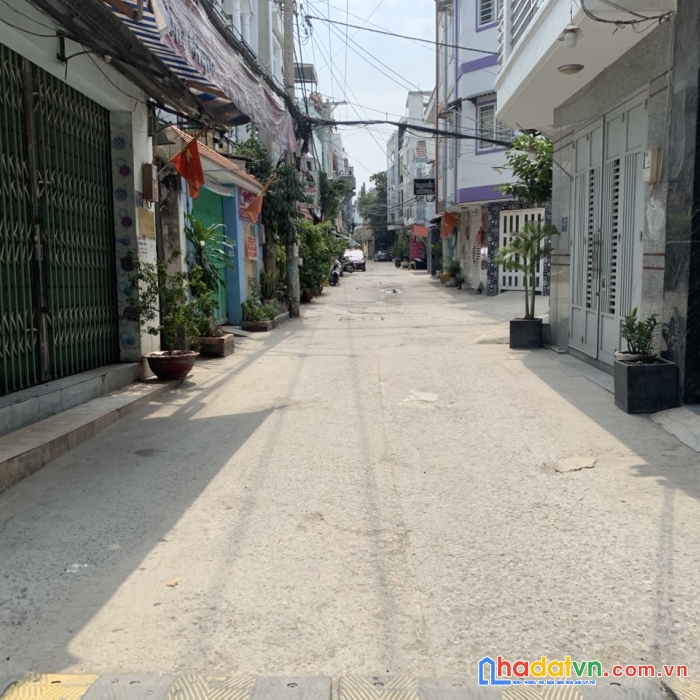 Bán nhà âu dương lân, 100m2, 4m x 25m, hxh thông, tiện xây chdv, 7,5 tỷ tl 0906993584