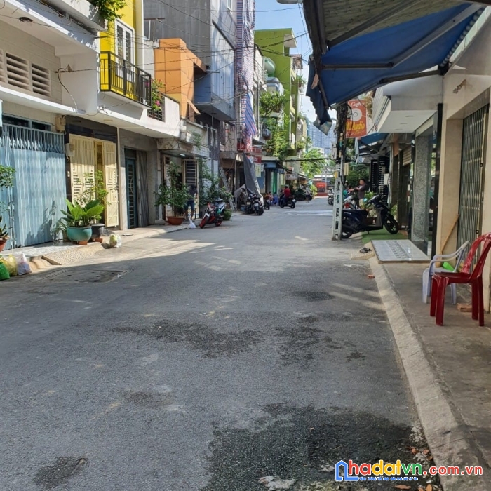 Bán nhà hxh âu dương lân, 74m2, 4 tầng, 5pn, kinh doanh sầm uất, 9,4 tỷ tl mạnh 0906993584