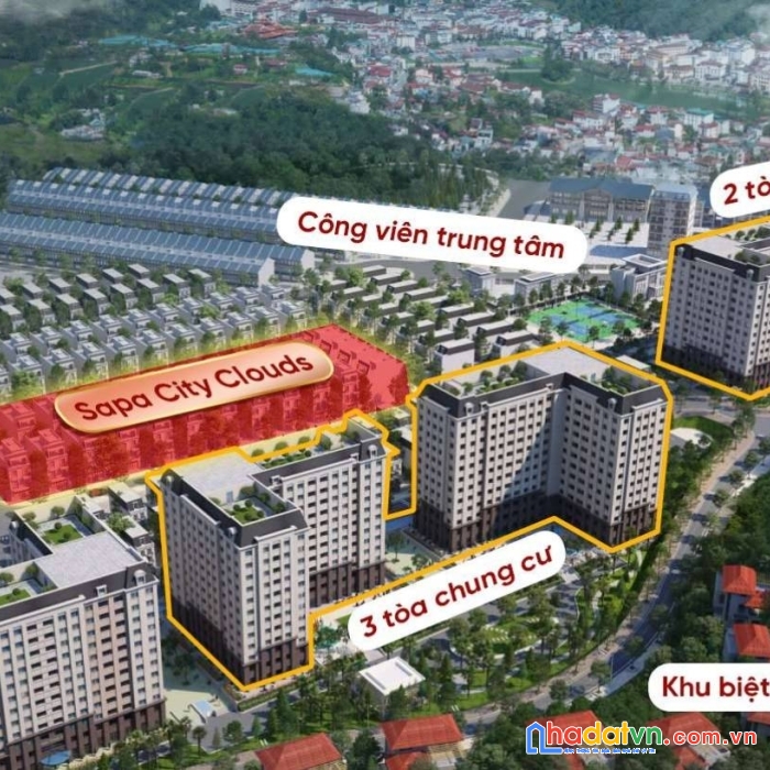 Bán khách sạn 4 tầng tại đường t8a, kđt tây bắc, thị trấn sapa