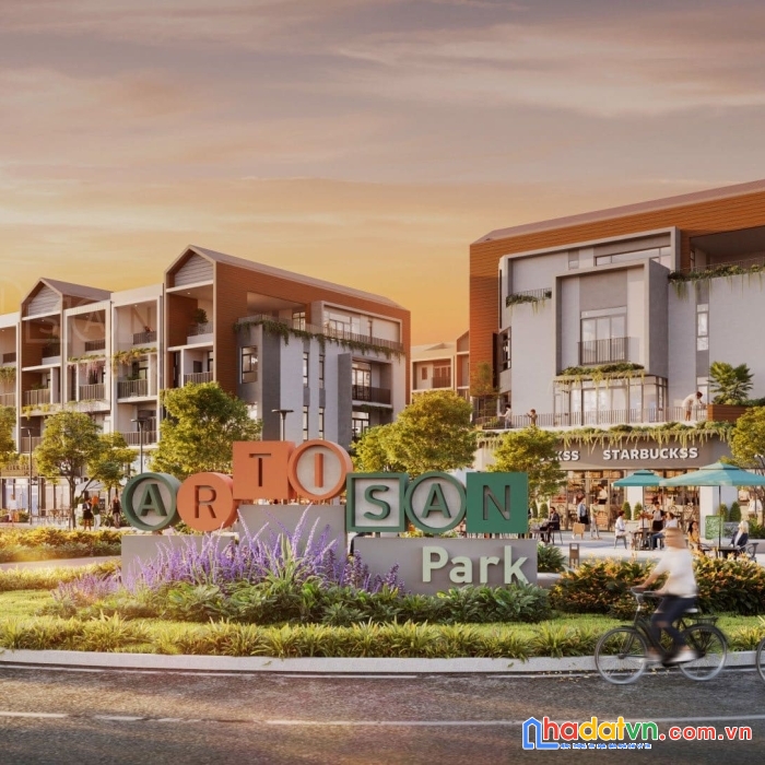 Nhà phố thương mại artisan park tại trung tâm thành phố mới bình dương