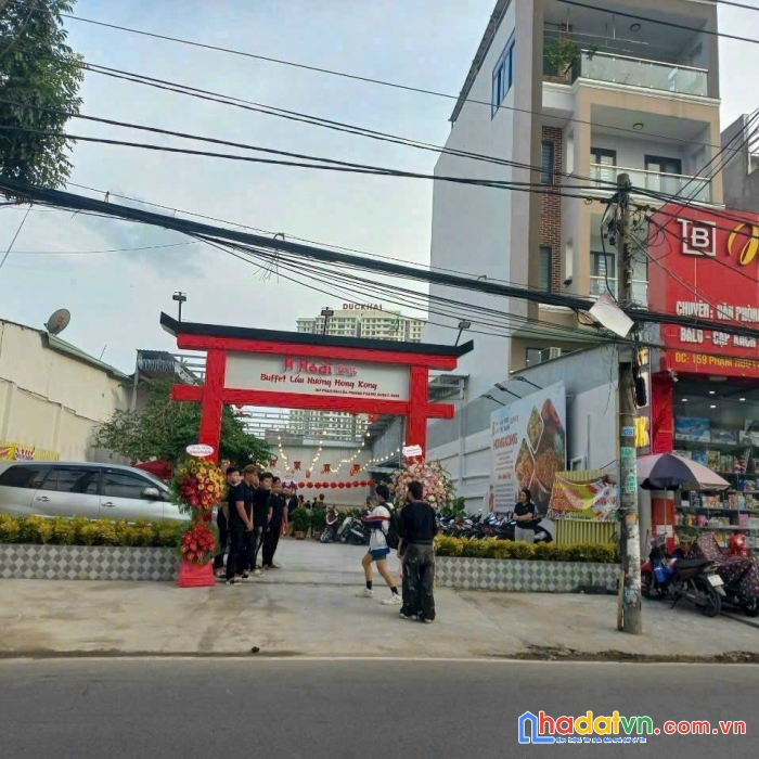Nhà 12x43m nh mặt tiền 157 phạm hữu lầu phường phú mỹ quận 7