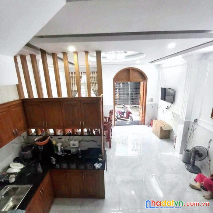 Bán nhà khu vip riêng biệt 48m2-4tang phan huy ích- liền kề emart 2 gò vấp 
