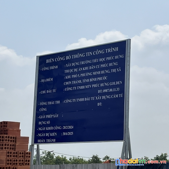 Nhà bán nguyên căn 550tr, 5m x 14m. 70m2, cạnh vách trường tiểu học minh hưng 3