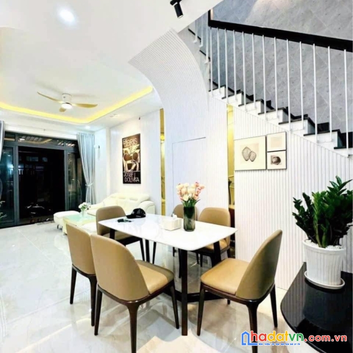 Nhà mới full nội thất hxh 48m2-4tang huỳnh văn nghệ gò vấp - hxh , nở hậu tài lộc
