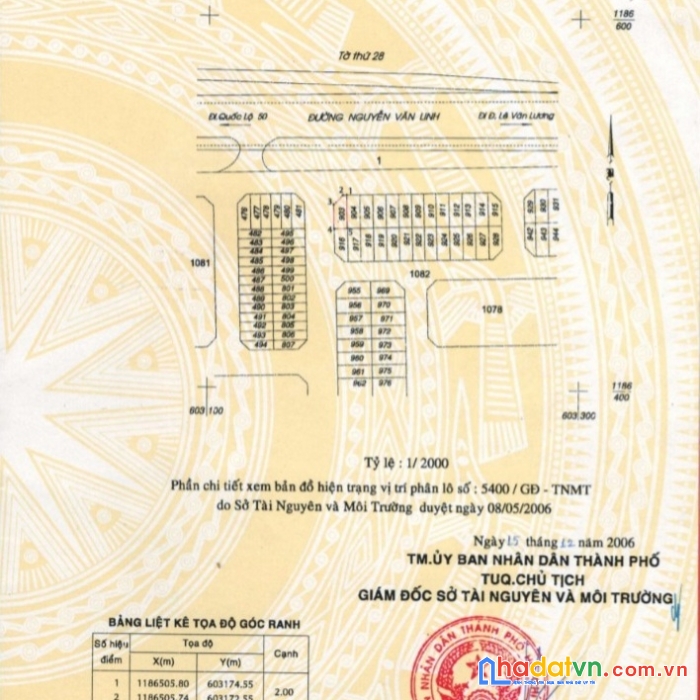 Bán gấp lô góc 2 mt 14x18m khu sadaco ven sông phường tân phong quận 7