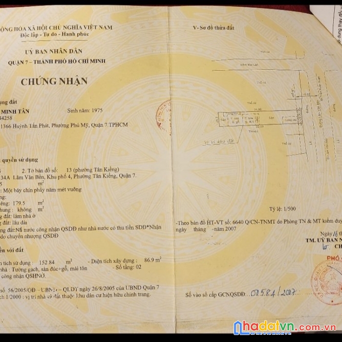 Nhà 5,6x34m 4 lầu lâm văn bền phường tân kiểng quận 7