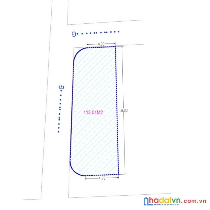 Bán gấp! lô đất 3 mặt tiền đường lê thước sơn trà đà nẵng-113m2-giá 9.7 tỷ thương lượng.