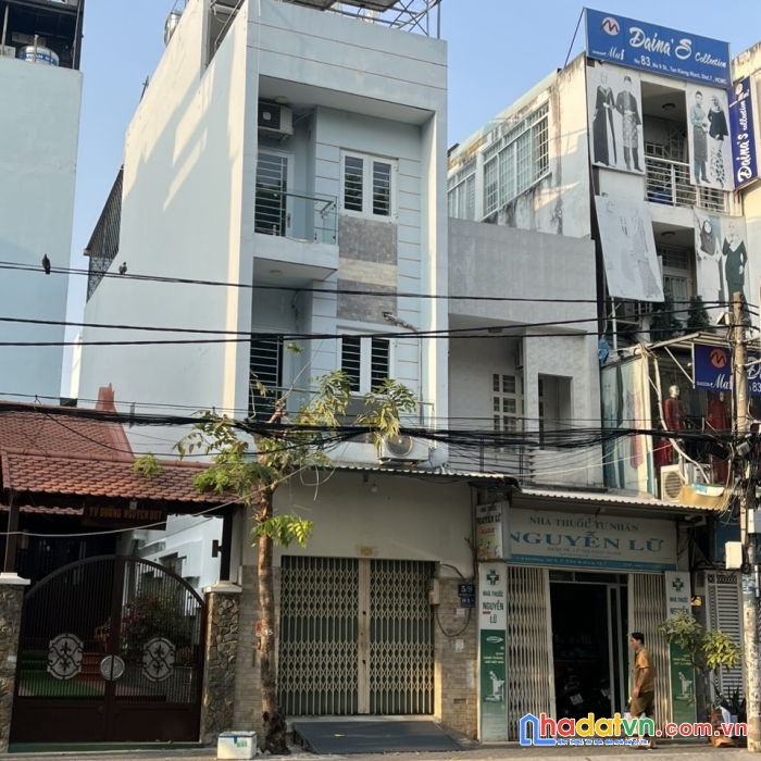 Bán nhà 5x20m 4 lầu đường 9 phường tân kiểng quận 7, đường đôi