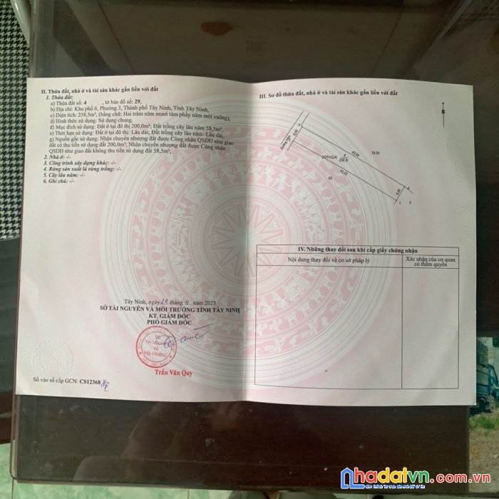 Bán đất gần đường lớn cách mạng tháng tám tây ninh