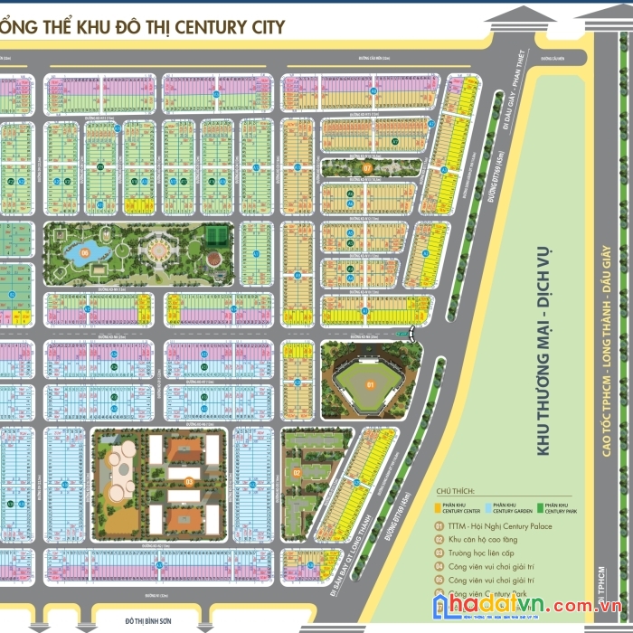 Bán đất nền ngộp gần công viên century city 1,6tỷ/nền sân bay quốc tế long thành