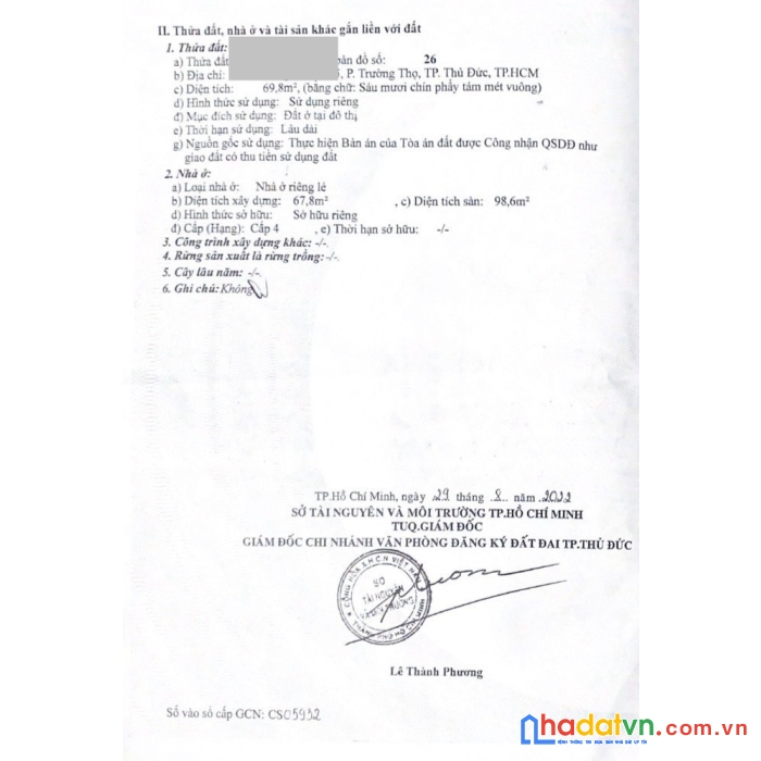 Bán nhà trọ đường ô tô diện tích 70 m2, trường thọ, thủ đức. giá 4.5 tỉ.