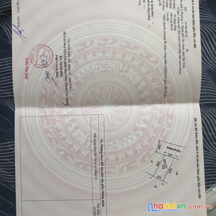 Bán gấp nhà mặt tiền khu dân cư đông đúc, không lộ giới, trung tâm thành phố tây ninh