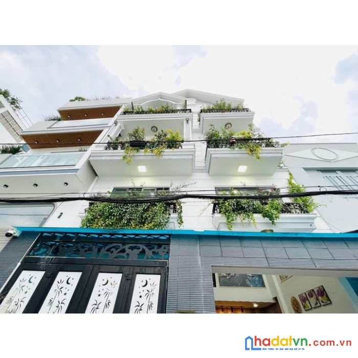 Nhà mới 5 tầng hđ 450 triệu 1 năm 8tỷ xíu gần công viên lê thị riêng quận tân bình