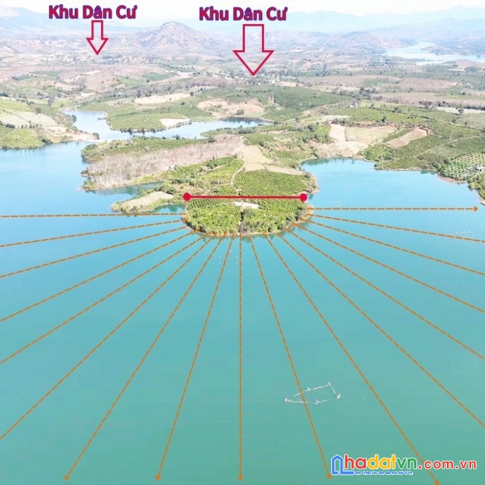 Chính chủ cần bán đất view hồ 3 mặt tiền đường xe hơi vào tận nơi