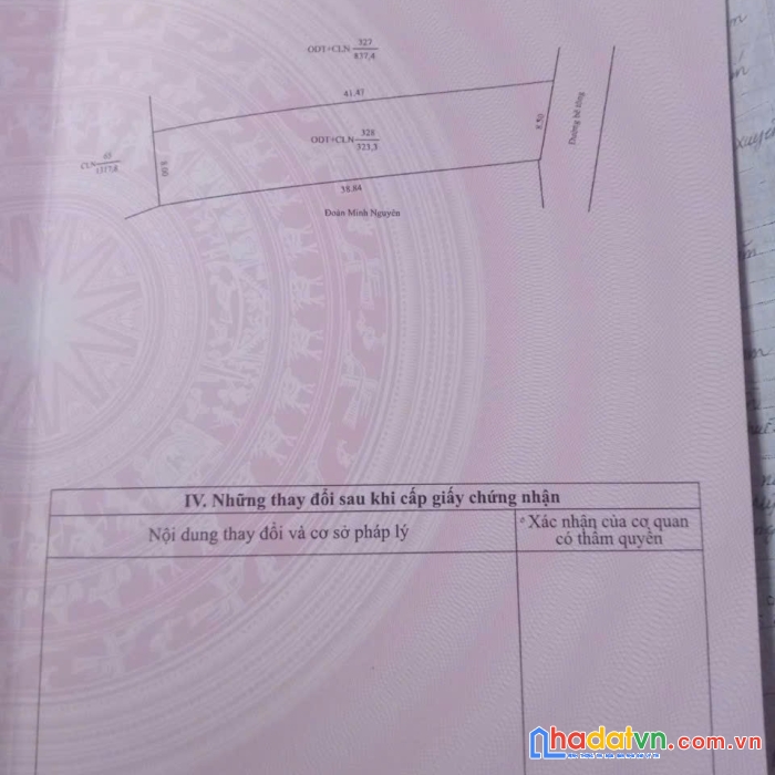 Bán thổ cư p.mỹ hoà, tp.long xuyên 8tr/m2