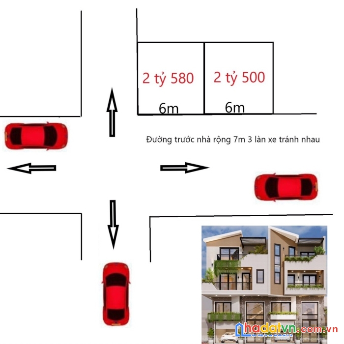 Cực phẩm nhà 2tỷ55 - 3t – có gara oto , đường 6m . 500m ra đê yên nghĩa  