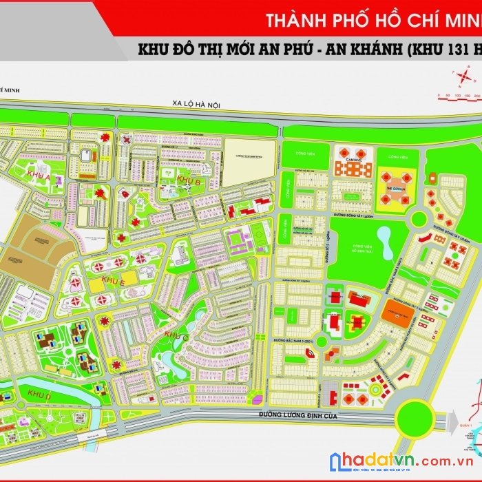 Cần bán gấp lô đất kđt an phú- an khánh. quận 2. dt: 5x20. giá: 15 tỷ