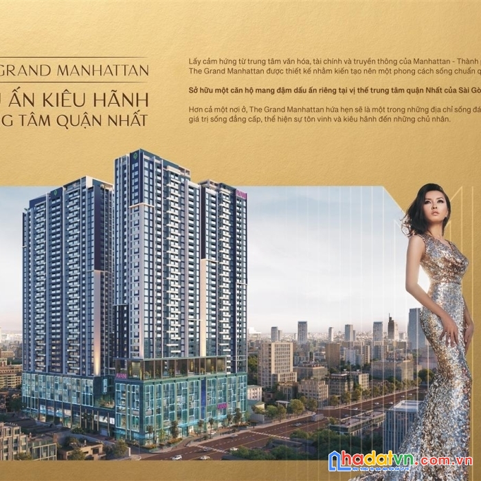 Chương trình mở bán dự án the grand manhattan quận 1 giá siêu hấp dẫn