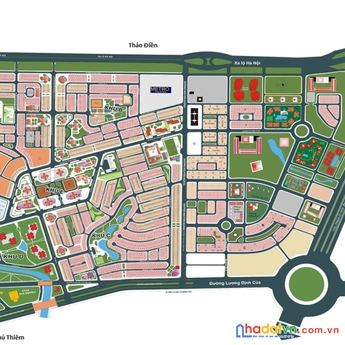 Bán gấp lô đất kđt an phú- an khánh- quận 2. dt: 80m2. giá: 13,2  tỷ